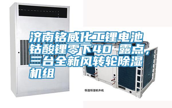 濟南銘威化工鋰電池鈷酸鋰零下40℃露點，三台全新風轉輪黄瓜视频在线播放組