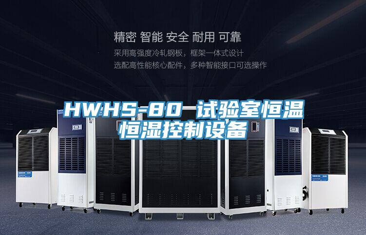 HWHS-80 試驗室恒溫恒濕控製設備