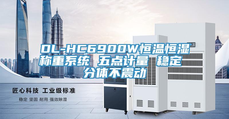 DL-HC6900W恒溫恒濕稱重係統 五點計量 穩定 分體不震動