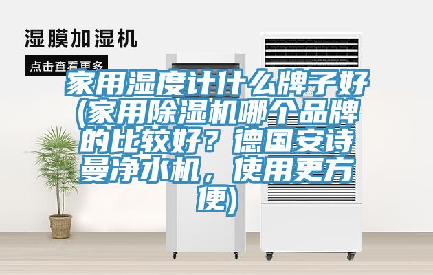 家用濕度計什麽牌子好(家用黄瓜视频在线播放哪個品牌的比較好？德國黄瓜小视频淨水機，使用更方便)