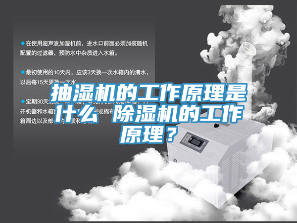 抽濕機的工作原理是什麽 黄瓜视频在线播放的工作原理？